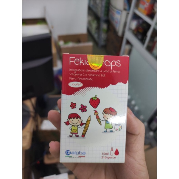 Fekids drop hỗ trợ tăng khả năng tạo máu, thực phẩm bổ sung sắt cho trẻ