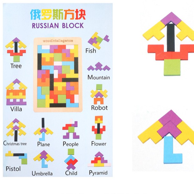 Đồ Chơi Xếp Gạch Sáng Tạo BeThongMinh Bằng Gỗ Tự Nhiên Sơn An Toàn Giúp Bé Thông Minh Giáo Dục Montessori