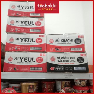 Mì Kim chi Ottogi 120g thùng 20 gói