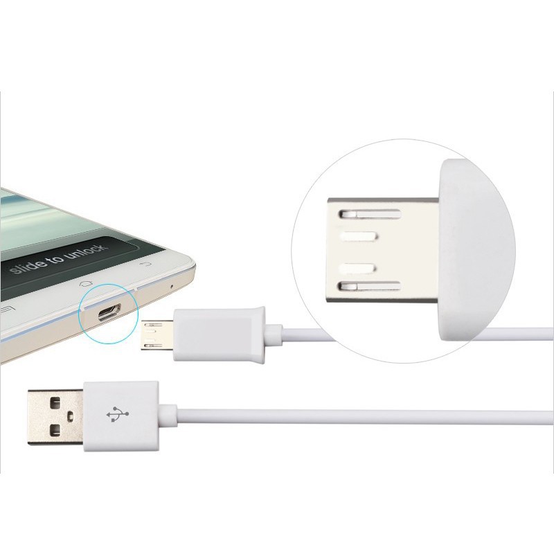 Cáp sạc Samsung Micro usb 2.0 - 1,5M Chính Hãng ( ảnh thật tại shop )