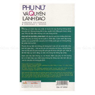 Phụ Nữ Và Quyền Lãnh Đạo