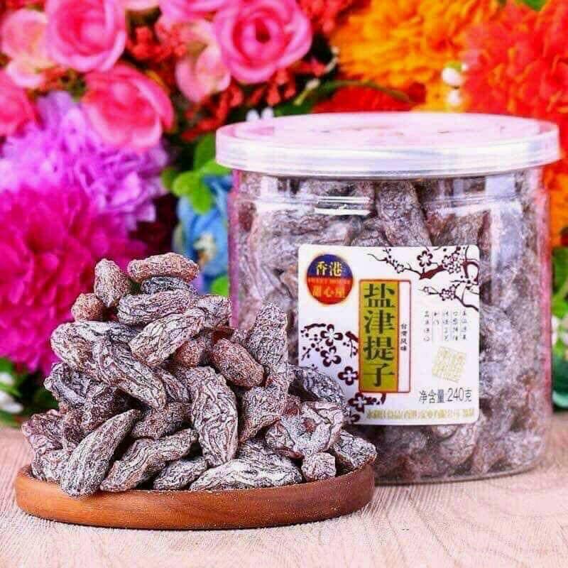 ( Xí muội nho muối loại ngon ) Xí muội nho muối Sweet house 240g. Date mới nhất.