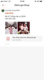 Váy công chúa thu đông bé gái Cocapsol