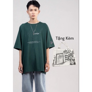 Còn 4c Size S - Áo thun Sadluv Xanh -  HÀNG THANH LÝ (Tặng túi tote chính hãng) [ Sadboiz Chính hãng ]