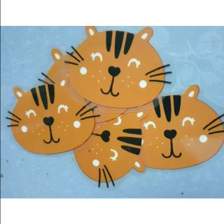 Hình ủi lên vải họa tiết cọp cute kt 5cm *6cm