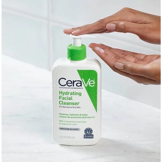 Sữa rửa mặt CERAVE Dry Skin dành cho da Khô - 236ml
