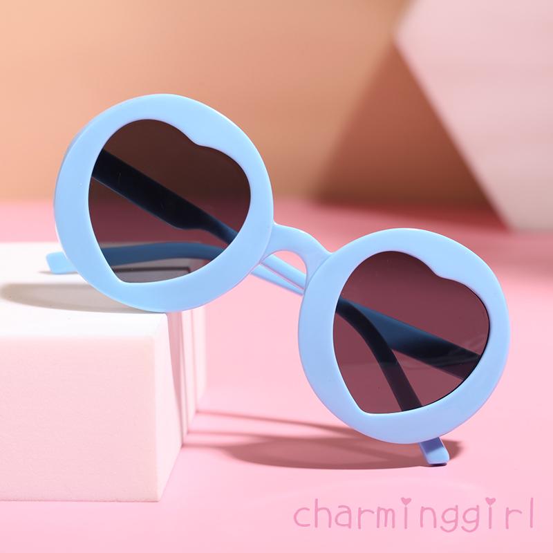 Kính Mát Hình Trái Tim Chống Tia Uv400 Cho Bé | BigBuy360 - bigbuy360.vn