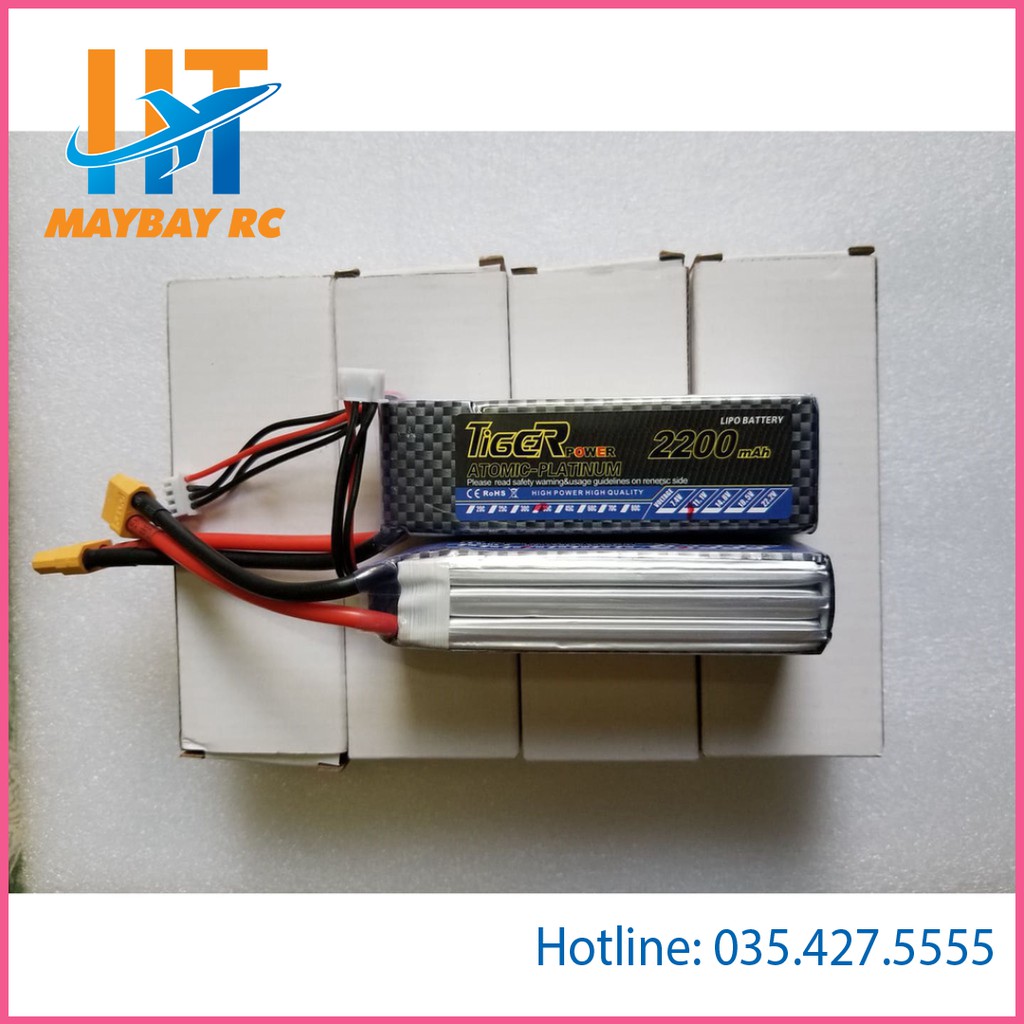 Pin lipo Tiger 3s 11.1V 2200mah 35C