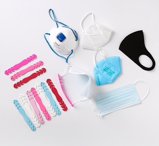[Hàng mới về] Móc silicon giữ khẩu trang chống trượt tiện dụng