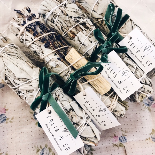 Bó cỏ xô thơm xông nhà (California White Sage Smudge Bundles) | BigBuy360 - bigbuy360.vn