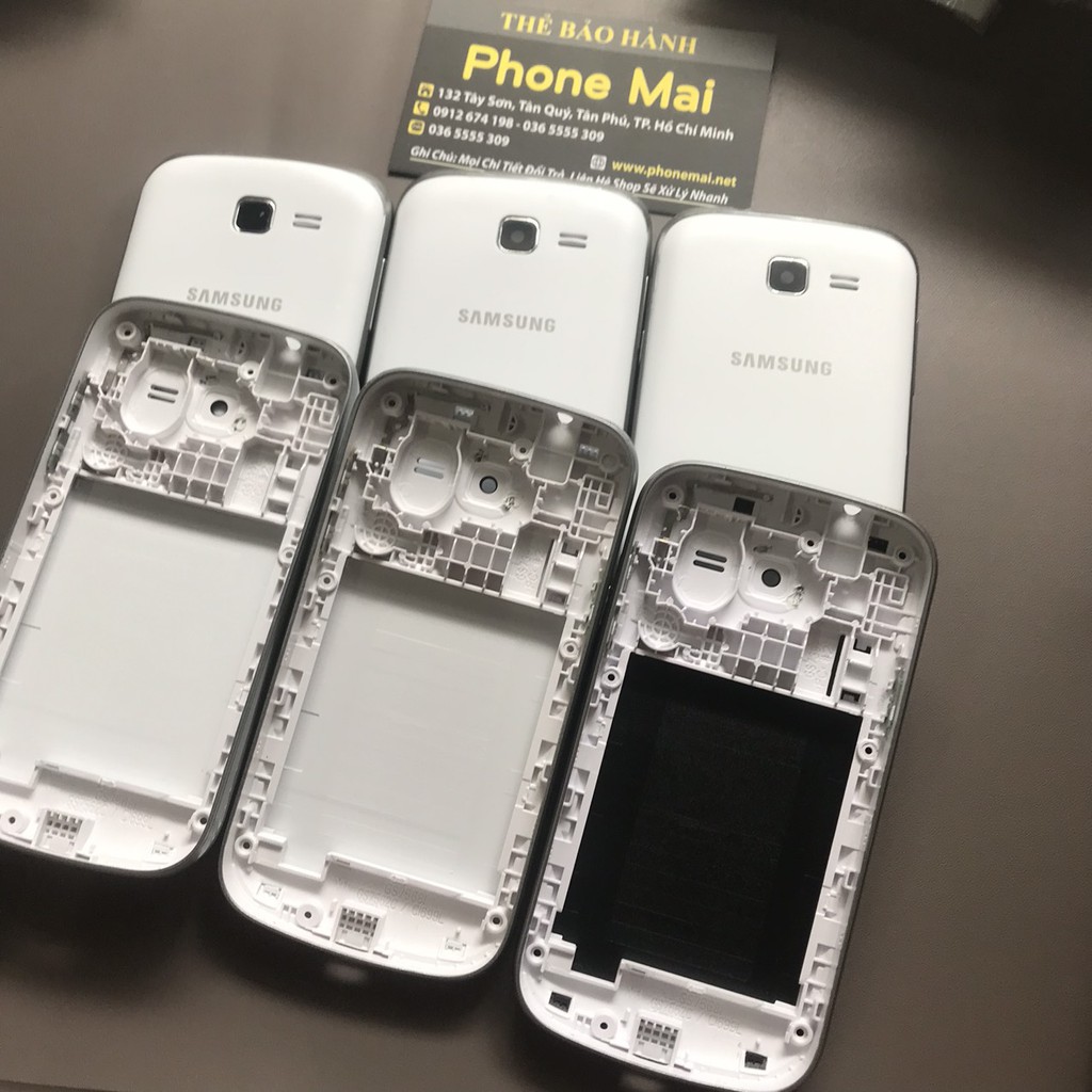 Bộ Vỏ + Sườn Điện Thoại Samsung Galaxy S Duos S7572