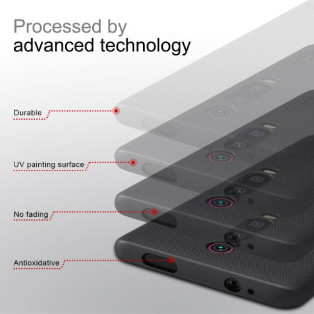 Ốp lưng Xiaomi Redmi K30 / K30 Pro / K40 / PocoF3 / Poco F2 Pro /  K20 Pro / K20 / Mi 9T hiệu Nillkin sần chống mồ hôi