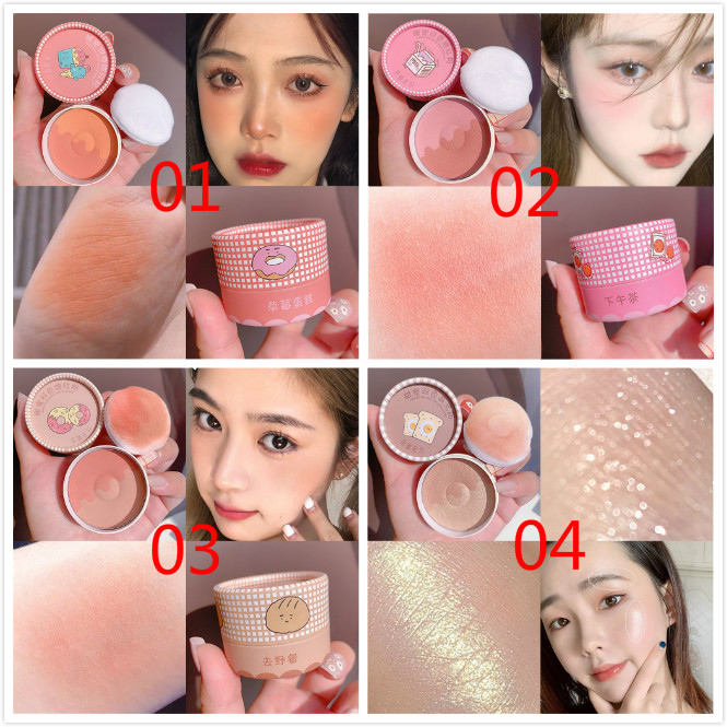 (Hàng Mới Về) Bảng Phấn Mắt Kiêm Phấn Bắt Sáng Công Dụng Kép Trang Điểm Tự Nhiên Cho Người Mới Bắt Đầu | BigBuy360 - bigbuy360.vn