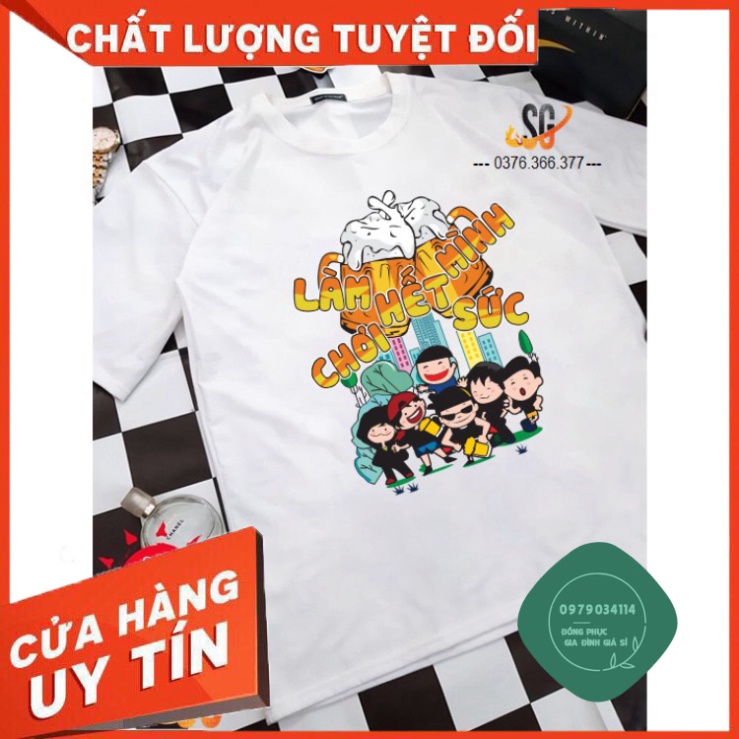 ÁO THUN NHÓM, ÁO LỚP (SGS151T) Áo thun giá sỉ
