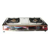 Bếp Gas Đôi Cao Cấp INOX Điếu Gang Đúc Có Hâm WATASHI WA-2011 TẶNG VAN DÂY