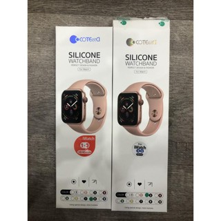 Phu kien 1368  DÂY ĐEO SILICON CHO APPLE WATCH 1-5 FULL SIZE COTEetCI CHÍNH HÃNG