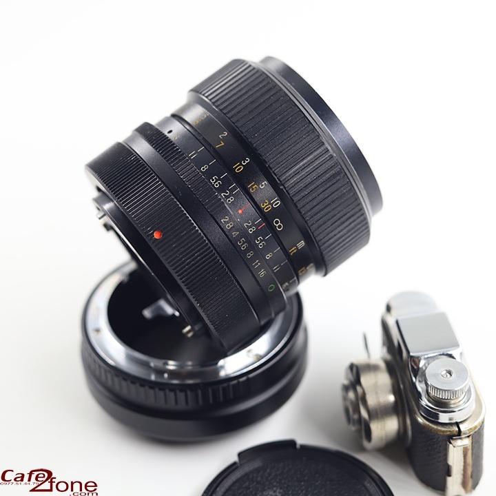 Lens MF Bushnell Automatic 35mm F/2.8 ngàm FD (Ống kính máy ảnh film) - Cafe2fone