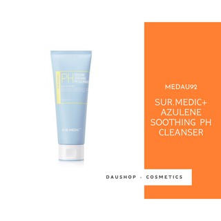 Sữa Rửa Mặt Dịu Nhẹ Cấp Ẩm Phục Hồi Sur.Medic+ Azulene Soothing PH Cleanser 150ml