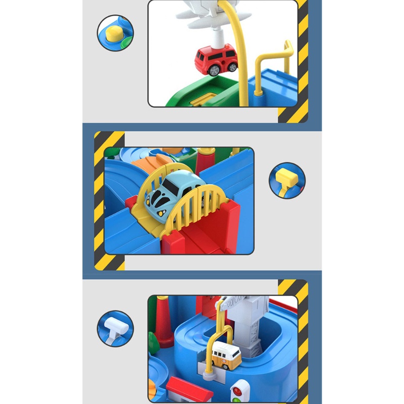 Bộ Đồ Chơi Xe Đua Kỹ Năng Phát Triển Trí Tuệ Cho Bé