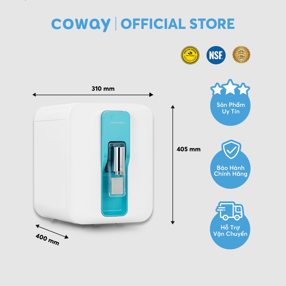 [Mã ELBAU5 giảm 5% đơn 300K] Máy lọc nước Coway Nadi P-300L