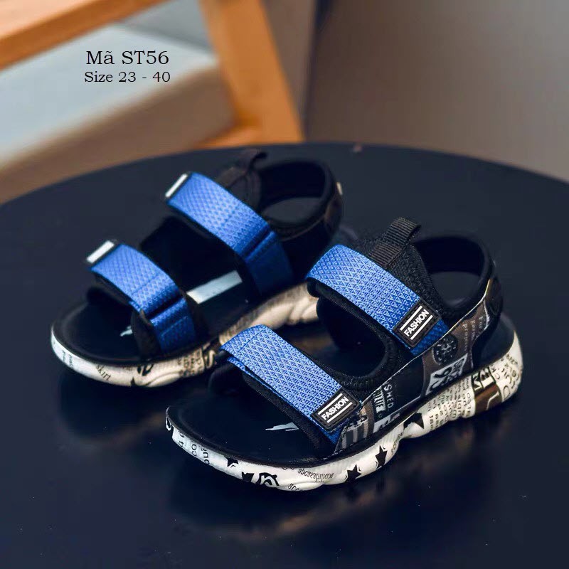 Sandal coga Kids cho bé trai 2 - 15 tuổi quai hậu thời trang đế Eva siêu nhẹ kháng khuẩn hàng xuất Châu Âu ST56