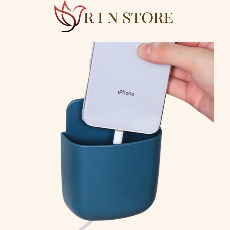 Kệ Để Remote Điện Thoại Dán Tường Tiện Lợi Hiện Đại RIN