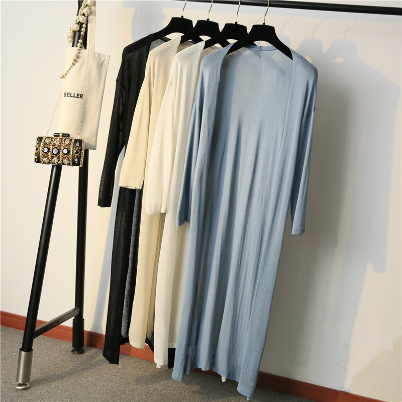 Áo khoác cardigan SUXI tay dài chống nắng thời trang