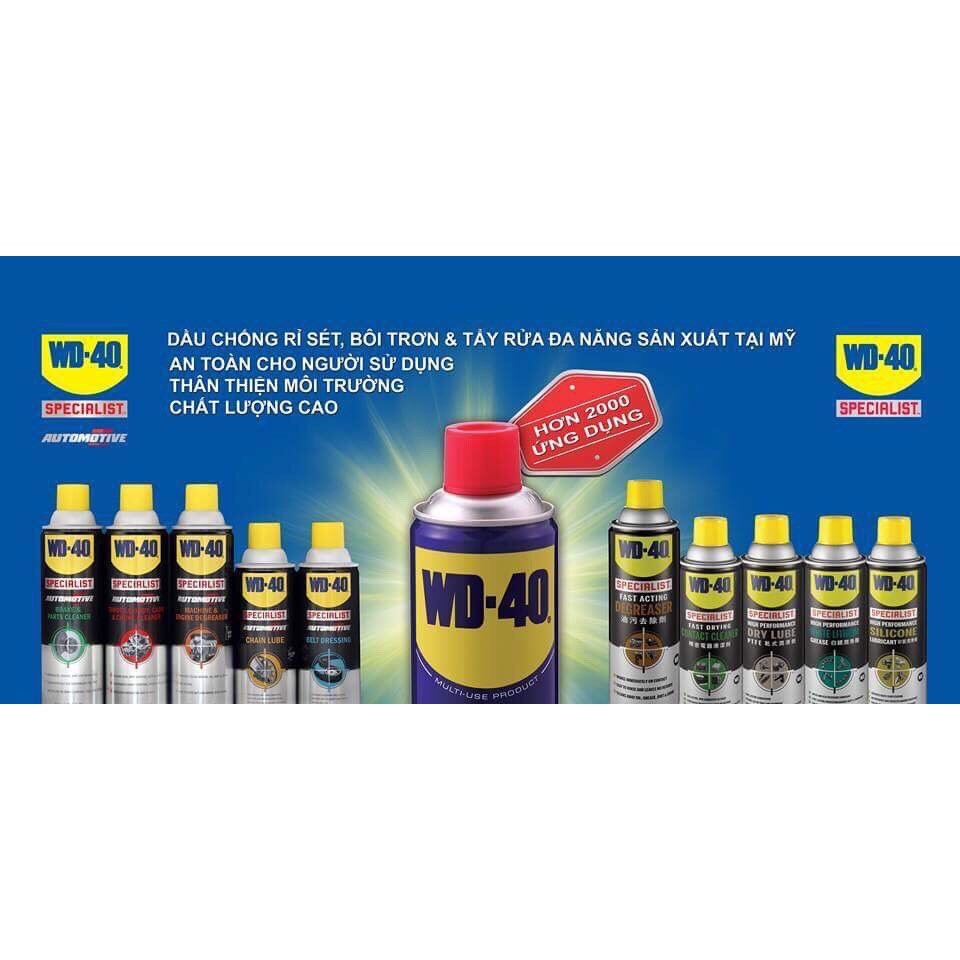 Dầu nhờn bôi trơn tác dụng cao WD-40 Specialis High Performance White Lithium Grease (360ml)