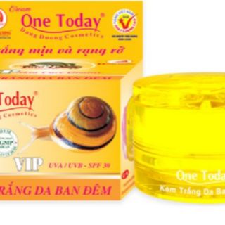 Kem dưỡng trắng da ban đêm One Today vip
