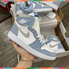 Giày Thể Thao Nam Nữ Sneaker 𝗝𝗢𝗥𝗗𝗔𝗡 𝗛𝘆𝗽𝗲𝗿 𝗥𝗼𝘆𝗮𝗹 cao cổ xanh loang vải nỉ hot hit 2021 Full Box