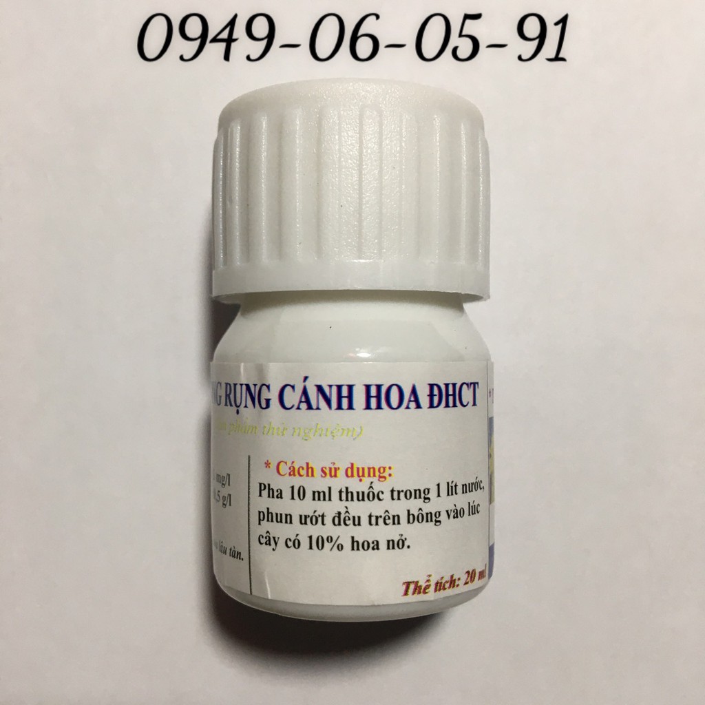 Chất chống rụng cánh hoa DHCT - lọ 20ml