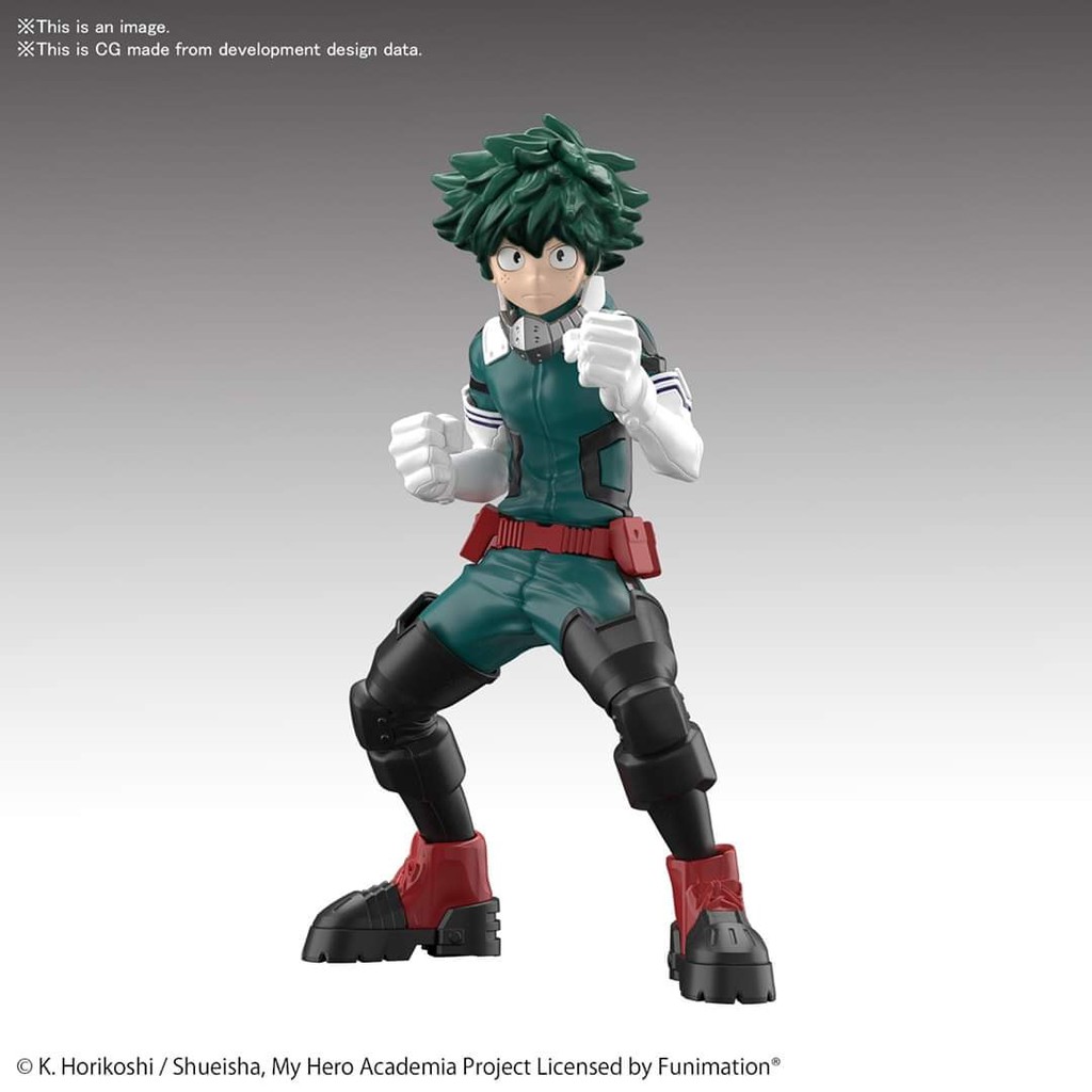 Mô Hình Gundam Bandai EG Izuku Midoriya My Hero Academia Entry Grade 1/144 Đồ Chơi Lắp Ráp Anime Nhật