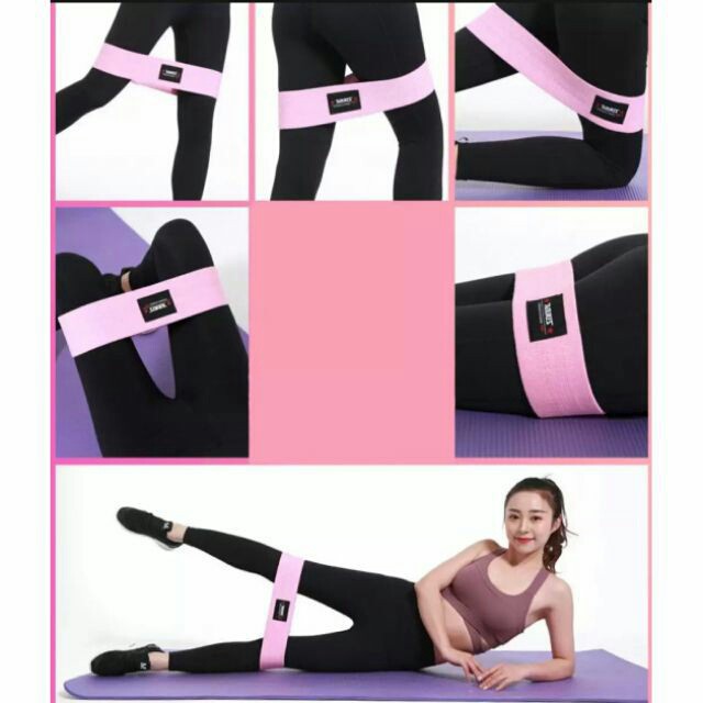 Dây mini Band, Kháng lực tập chân mông Aolikes, phụ kiện gym chính hãng A3603