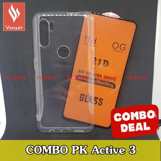 COMBO Ốp lưng & Cường lực Vsmart Live Active 3 màn hình - Mua 1 được 2