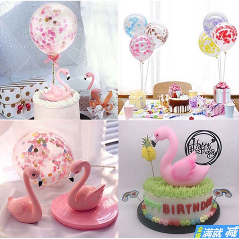 Bong bóng nhồi hoa giấy xinh xắn đính kèm nơ cho các bữa tiệc