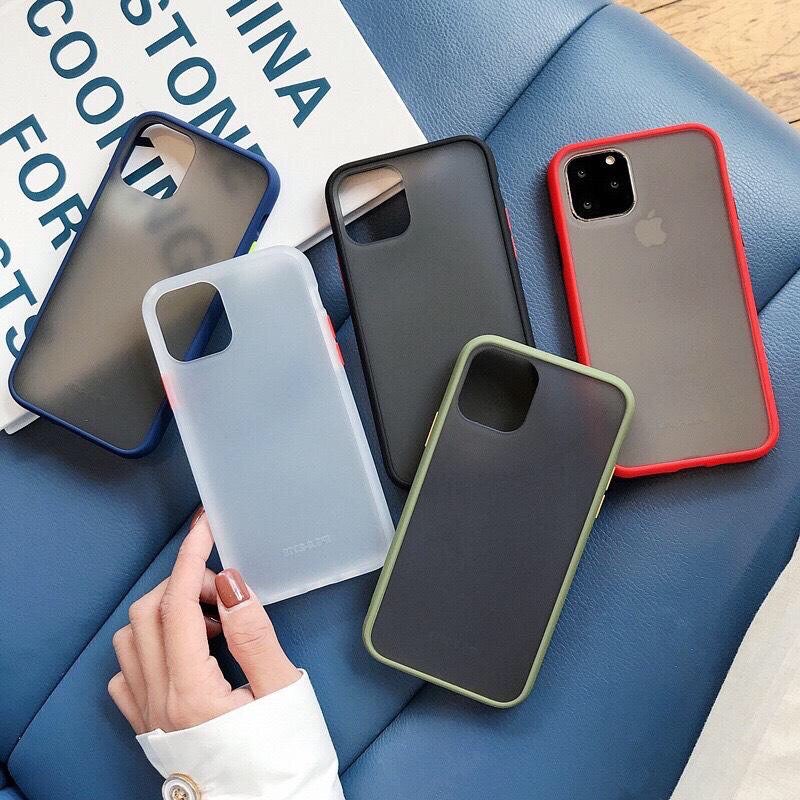 Ốp Iphone Viền Màu Chống Sốc 5 Màu cho Iphone 6/6S đến 11ProMax - H Case