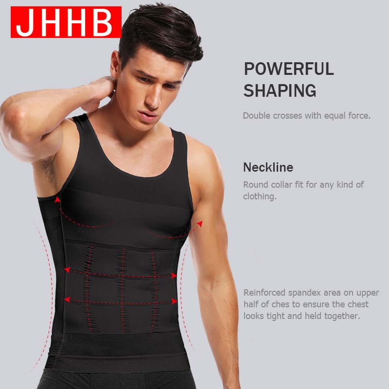 Áo Sát Nách Định Hình Cơ Thể Thon Gọn Bằng Abs Cho Nam