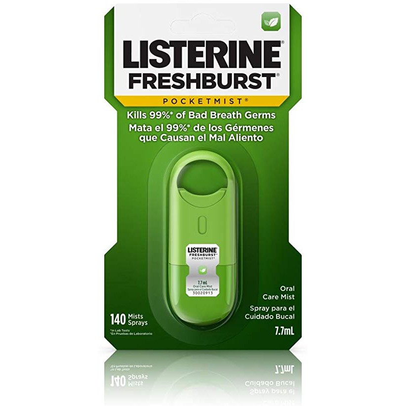 XỊT THƠM MIỆNG LISTERINE POCKETMIST [dvcareshop]