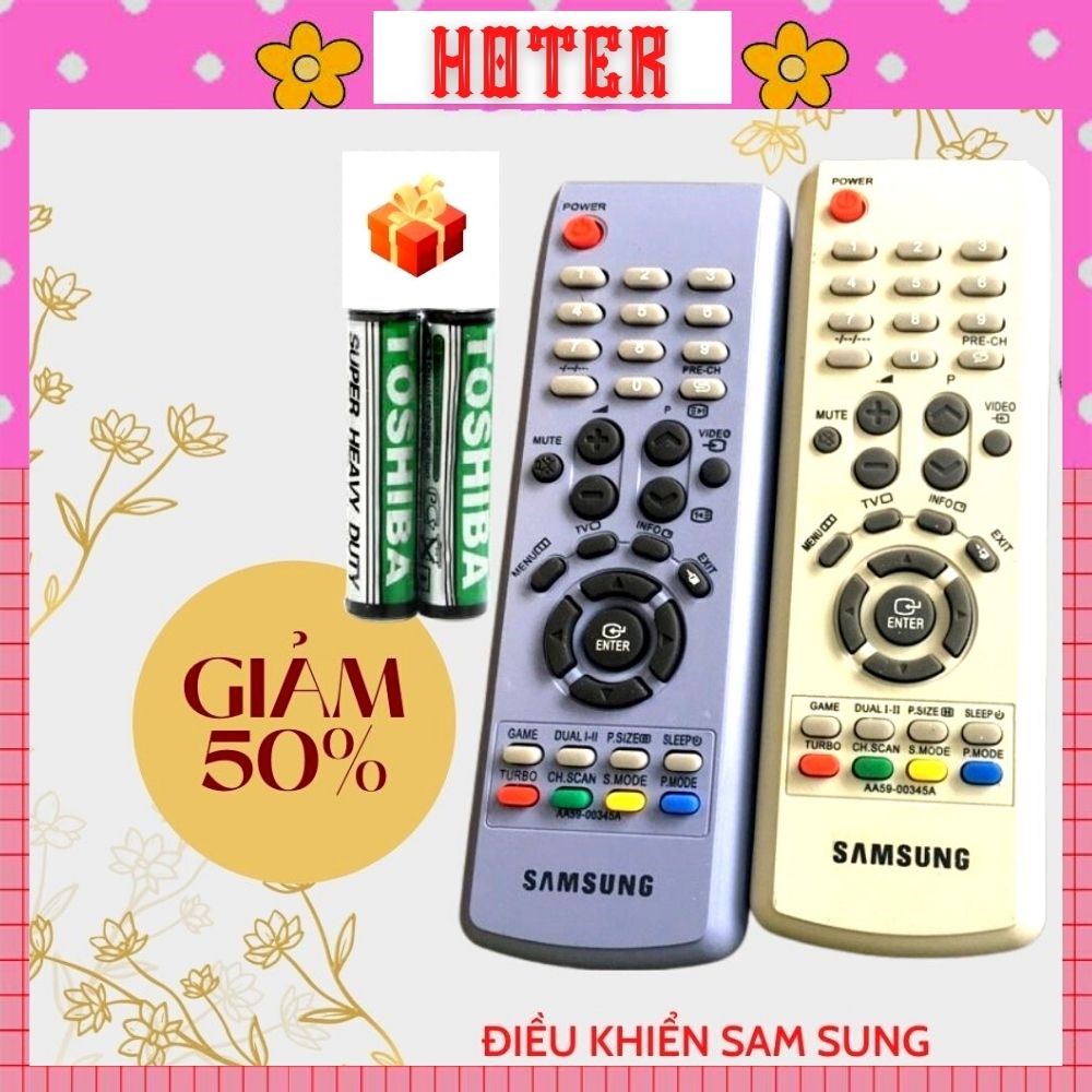 Remote điều khiển HOTER. Remote điều khiển tivi SAM SUNG 24 -> 49 inch. Bảo hành 12 tháng