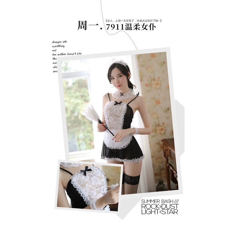 Bộ Đồ Ngủ Hóa Trang Cô Hầu Gái Quyến Rũ Cho Nữ | BigBuy360 - bigbuy360.vn