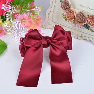 Kẹp tóc đính nơ Jisoo siêu dễ thương