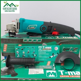 Máy mài cầm tay Tmax TM-100LH,công tắc bóp lưỡi cắt 100mm,chuyên cắt góc,sắt,gạch,gỗ,máy cắt cầm tay