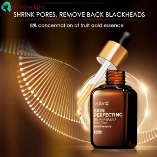 Fruit Acid Pore Shrinking Liquid Remove Blackheads Pimples Firming Skin Essential Liquid Facce Serum