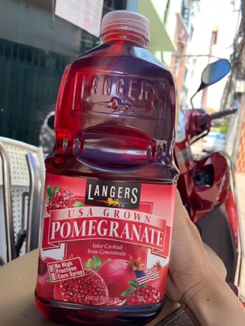 Nước ép Lựu và táo 🍎LANGERS chai 1,89l và 946ml 🇺🇸🇺🇸🇺🇸(date 2021)