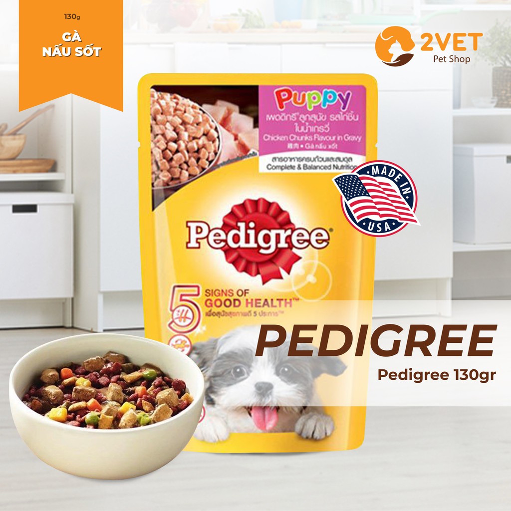 Thức Ăn Pate Cho Chó - PEDIGREE - Gói 80G-130G - Đồ Ăn Vô Cùng Hấp Dẫn Cho Thú Cưng