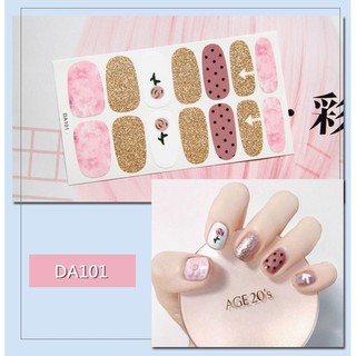 Miếng dán móng tay - Nail Wraps (14 miếng dán khô)