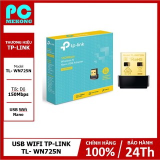 USB Wifi TP-Link TLWN725N-Chuẩn N Tốc Độ 150Mbps - Hàng Chính Hãng