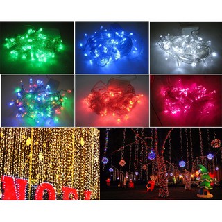 Dây Đèn LED Chớp Tắt Trang Trí Noel - Tết
