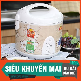 Nồi cơm điện Sharp KS-191ETV[Hàng chính hãng 100% được sản xuất tại Thái Lan]