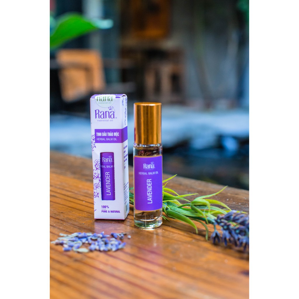 Dầu Bi Lăn Thảo Mộc OẢI HƯƠNG Lavender 10ml_Tinh Dầu Lăn Thảo Dược_HƯƠNG THƠM THIÊN NHIÊN, GIẢM STRESS, CHỐNG MẤT NGỦ